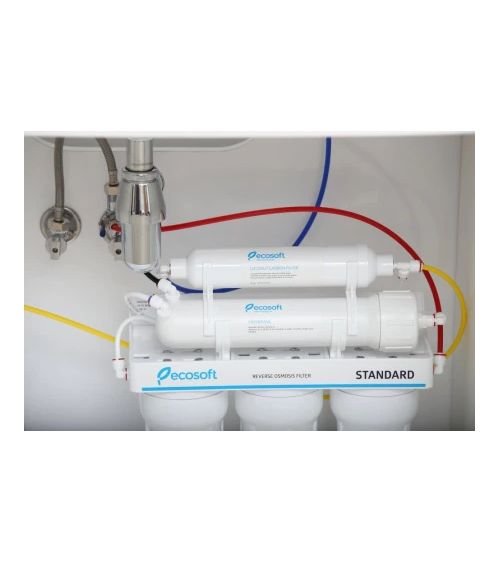 Atvirkštinio osmoso sistema ECOSOFT RO5 su mineralizacija, KAINA: 145.87, KODAS: MO550MECOSTD-GP | 001