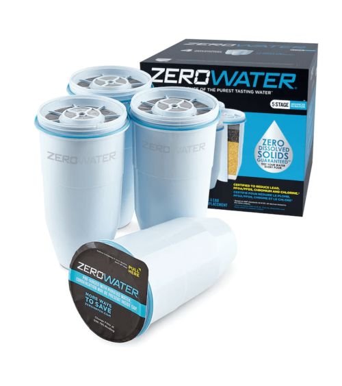 ZEROWATER 4 KEIČIAMŲ FILTRŲ PAKUOTĖ, KAINA: 71.95, KODAS: ZR-004 | 002