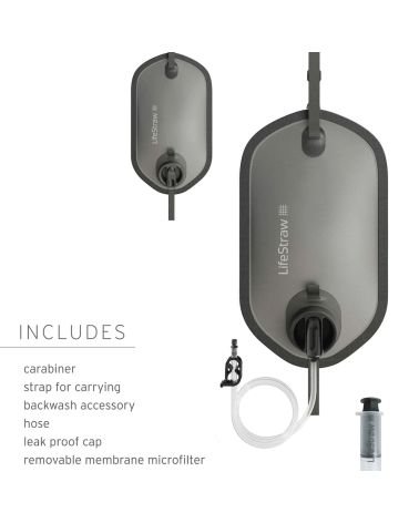 "LIFESTRAW PEAK" SERIJOS GRAVITACINIO FILTRAVIMO SISTEMA - 8L, KAINA: 95.95, KODAS: 7640144286378-GP | 009