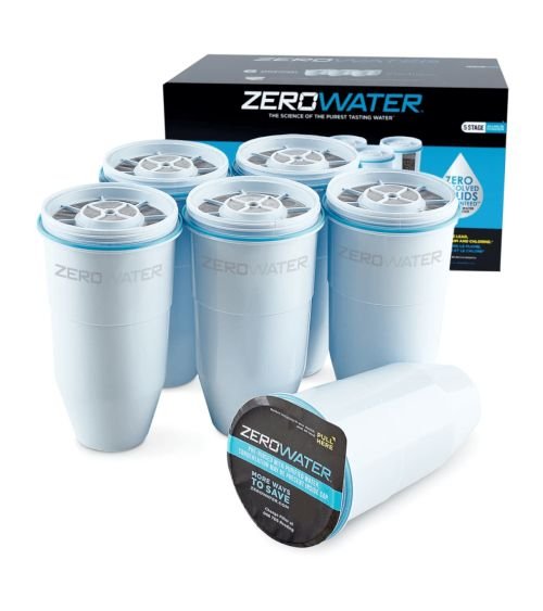 ZEROWATER 6 KEIČIAMŲ FILTRŲ PAKUOTĖ, KAINA: 103.95, KODAS: ZR-006 | 001
