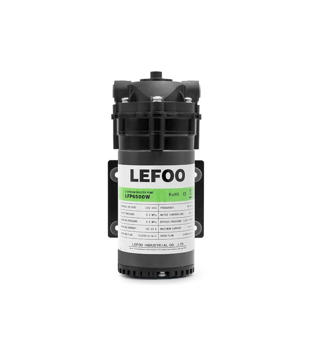 Membraninis siurblys - LEFOO LFP6600 230V - 600 / 800 GPD sistemoms, KAINA: 143.22, KODAS: LFP6600W-GP | 001