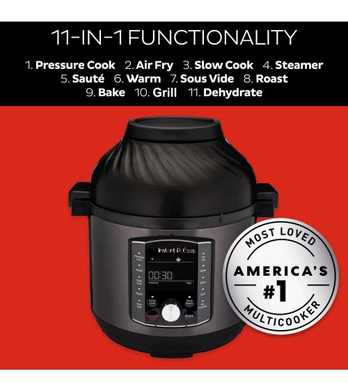 Instant Pot® Pro CRISP™ 8 - Daugiafunkcinis puodas (7,6L) 11-in-1, KAINA: 274.91, KODAS: 140-0027-01-EU-GP | 001