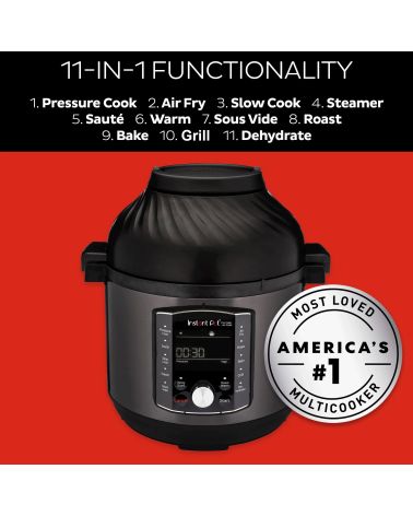 Instant Pot® Pro CRISP™ 8 - Daugiafunkcinis puodas (7,6L) 11-in-1, KAINA: 274.91, KODAS: 140-0027-01-EU-GP | 008