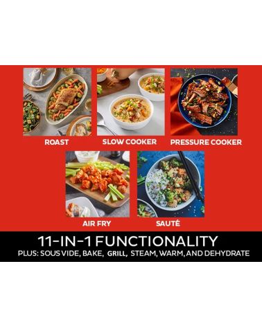 Instant Pot® Pro CRISP™ 8 - Daugiafunkcinis puodas (7,6L) 11-in-1, KAINA: 274.91, KODAS: 140-0027-01-EU-GP | 0013