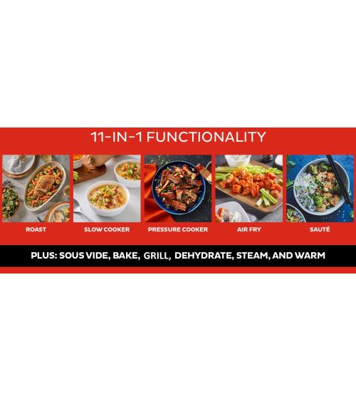 Instant Pot® Pro CRISP™ 8 - Daugiafunkcinis puodas (7,6L) 11-in-1, KAINA: 274.91, KODAS: 140-0027-01-EU-GP | 001