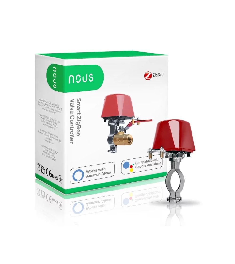 Išmanusis ZigBee vandens sklendės valdiklis NOUS, KAINA: 0, KODAS: NOUS-LZ3 | 001