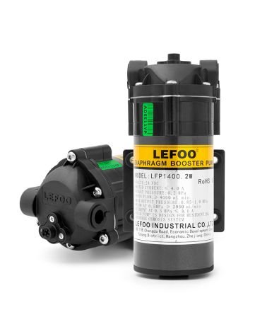 Membraninis siurblys - LEFOO LFP1400W 24V - 400 GPD sistemoms, KAINA: 58.78, KODAS: LFP14002W-GP | 002