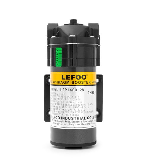 Membraninis siurblys - LEFOO LFP1400W 24V - 400 GPD sistemoms, KAINA: 58.78, KODAS: LFP14002W-GP | 001