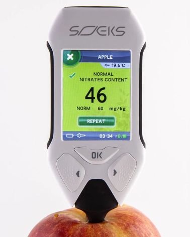 SOEKS ECOVISOR F4 VANDENS KOKYBĖS+NITRATŲ KIEKIO+RADIACIJOS+ELEKTROMAGNETINIO LAUKO MATUOKLIS, KAINA: 221.97, KODAS: SOEKS-F4-GP