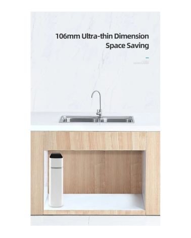 KOMPAKTIŠKA ATVIRKŠTINIO OSMOSO SISTEMA WATERLOVERS SNOW PAD-2, KAINA: 0, KODAS: SNOW-PAD2-GP | 005