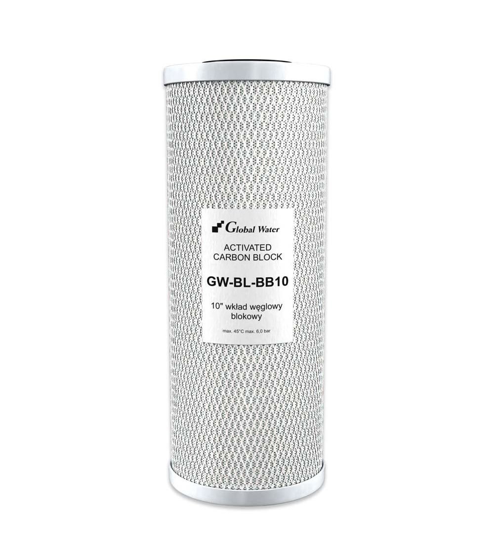Anglies bloko Global Water CTO 10" (5 mikronų) BIGBLUE, KAINA: 26.25, KODAS: CTO-BB10-GP | 001