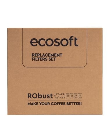 „Ecosoft“ atvirkštinio osmoso filtro "RObust PRO" atsarginių filtrų rinkinys 1-2-3-4, KAINA: 33.93566, KODAS: CHVROBUSTCOFFEE | 