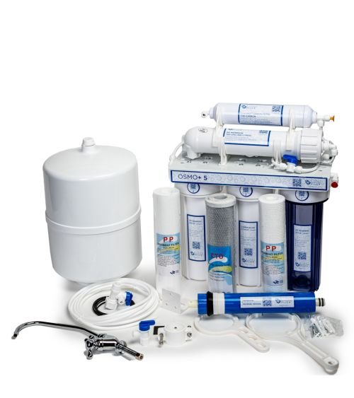 Atvirkštinio osmoso sistema RO5 Pro 100 GPD, KAINA: 129.52, KODAS: RO5-LUX-GP | 001