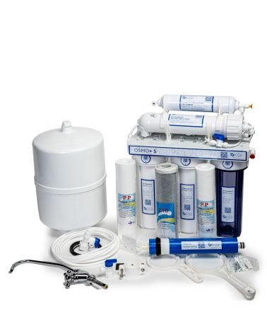 Atvirkštinio osmoso sistema RO5 Pro 100 GPD, KAINA: 129.52, KODAS: RO5-LUX-GP | 002