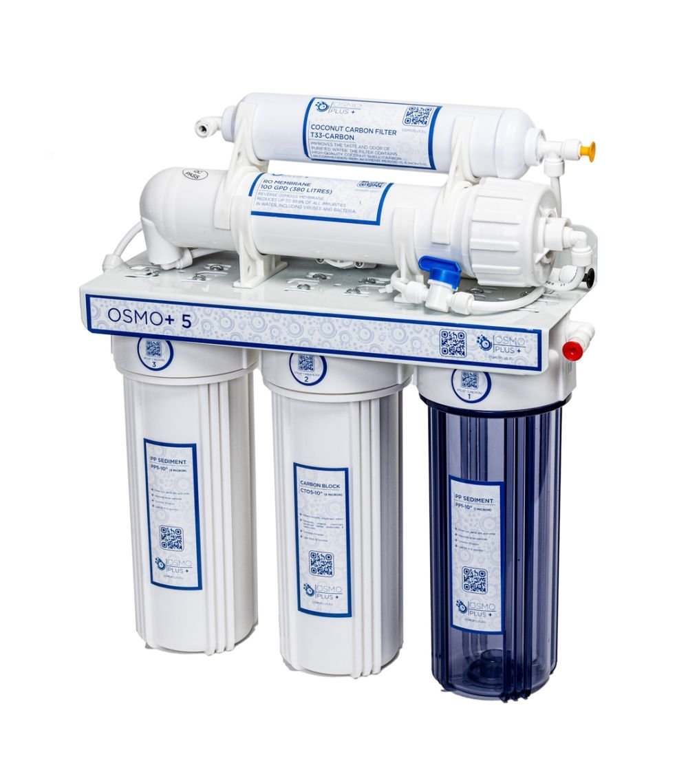 Atvirkštinio osmoso sistema RO5 Pro 100 GPD, KAINA: 129.52, KODAS: RO5-LUX-GP | 001