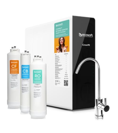 Ecosoft CROSS 90 tiesioginio srauto atvirkštinio osmoso filtras, KAINA: 508.25, KODAS: MO3600PECO-GP | 001