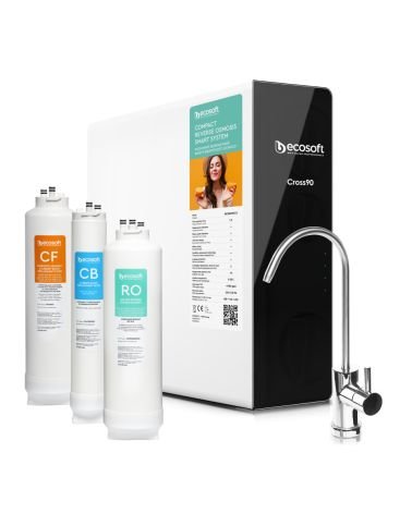 Ecosoft CROSS 90 tiesioginio srauto atvirkštinio osmoso filtras, KAINA: 508.25, KODAS: MO3600PECO-GP | 004