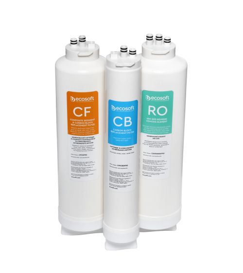 Ecosoft filtrų komplektas su membrana skirtas CROSS 90 filtrams, KAINA: 187.900499, KODAS: SET-CROSS90-MEM | 001