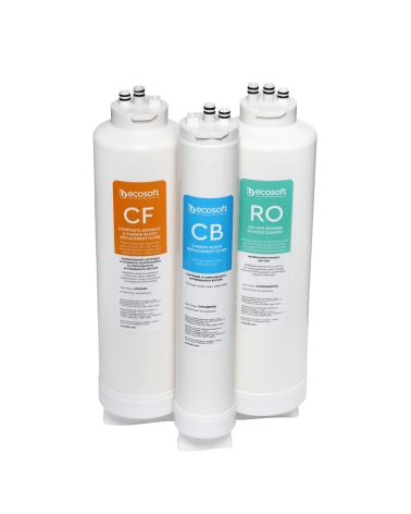 Ecosoft filtrų komplektas su membrana skirtas CROSS 90 filtrams, KAINA: 187.900499, KODAS: SET-CROSS90-MEM | 003