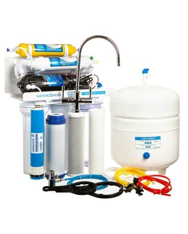 Atvirkštinio osmoso sistema WaterLovers RO6 Pro 100 GPD su siurbliu, KAINA: 192.096, KODAS: RO6-LUX-PUMP | 002