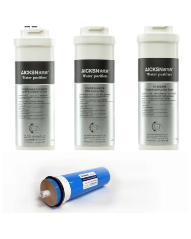Aicksn HP 600GPD filtrų rinkinys+membrana 600GPD, KAINA: 122.739999, KODAS: SET-AKS-HP-600MEM | 001