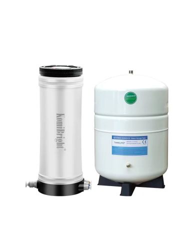 Atvirkštinio osmoso sistema KomiBright C25R + Talpa + Kraniukas + Siurblys, KAINA: 274.341001, KODAS: SET-C25R-TANK-GF-PUMP | 00