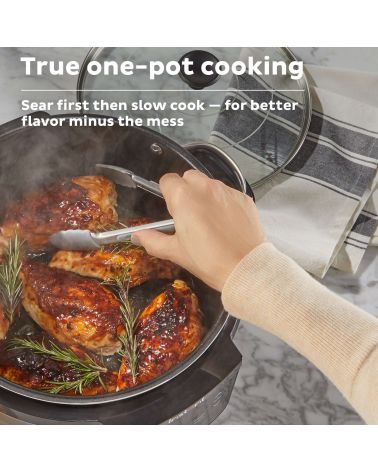 Instant Pot® Superior Cooker - lėta viryklė + daugiafunkcinė viryklė (su papildomais priedais) (7,1L) 4-in-1, KAINA: 75.5, KODAS