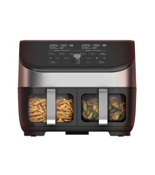 Instant Vortex® Plus Dual Black oro gruzdintuvė su ClearCook (7,6L) 8-in-1, KAINA: 193.6, KODAS: 140-3127-01-EU-GP | 001