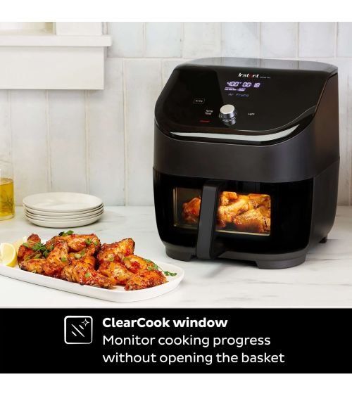 Instant Vortex® Plus nerūdijančio plieno oro gruzdintuvė su ClearCook (5,7L) 6-in-1, KAINA: 131, KODAS: 140-3097-01-EU-GP | 001