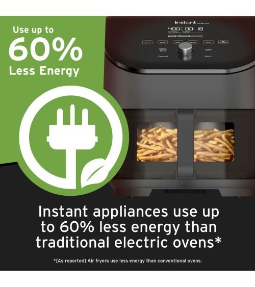 Instant Vortex® Plus nerūdijančio plieno oro gruzdintuvė su ClearCook (5,7L) 6-in-1, KAINA: 131, KODAS: 140-3097-01-EU-GP | 001