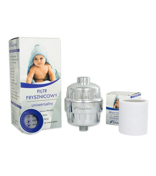 Dušo filtras GLOBALWATER + 15 level, KAINA: 26.14, KODAS: SF-LEVEL-15-GW-GP | 001