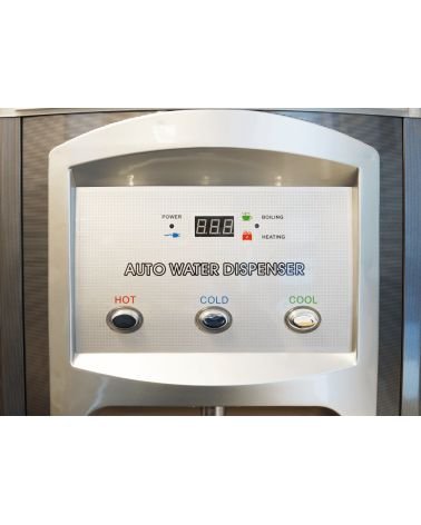 HIDROTEK RO-300G-L02 - prabangus nerūdijančio plieno vandens dozatorius su grynintuvu, KAINA: 1229.36, KODAS: LUX-L02 | 002