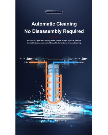 Mechaninis filtras - Nobana P4 6m3/h (išsiplaunantis), KAINA: 115, KODAS: P4-PRE-FILTER-GP | 005