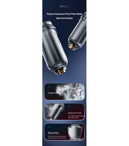 Mechaninis filtras - Nobana P4 6m3/h (išsiplaunantis), KAINA: 115, KODAS: P4-PRE-FILTER-GP | 001