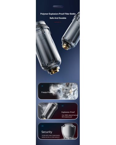 Mechaninis filtras - Nobana P4 6m3/h (išsiplaunantis), KAINA: 115, KODAS: P4-PRE-FILTER-GP | 006