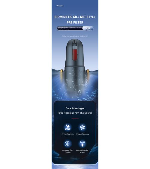 Mechaninis filtras - Nobana P4 6m3/h (išsiplaunantis), KAINA: 115, KODAS: P4-PRE-FILTER-GP | 001