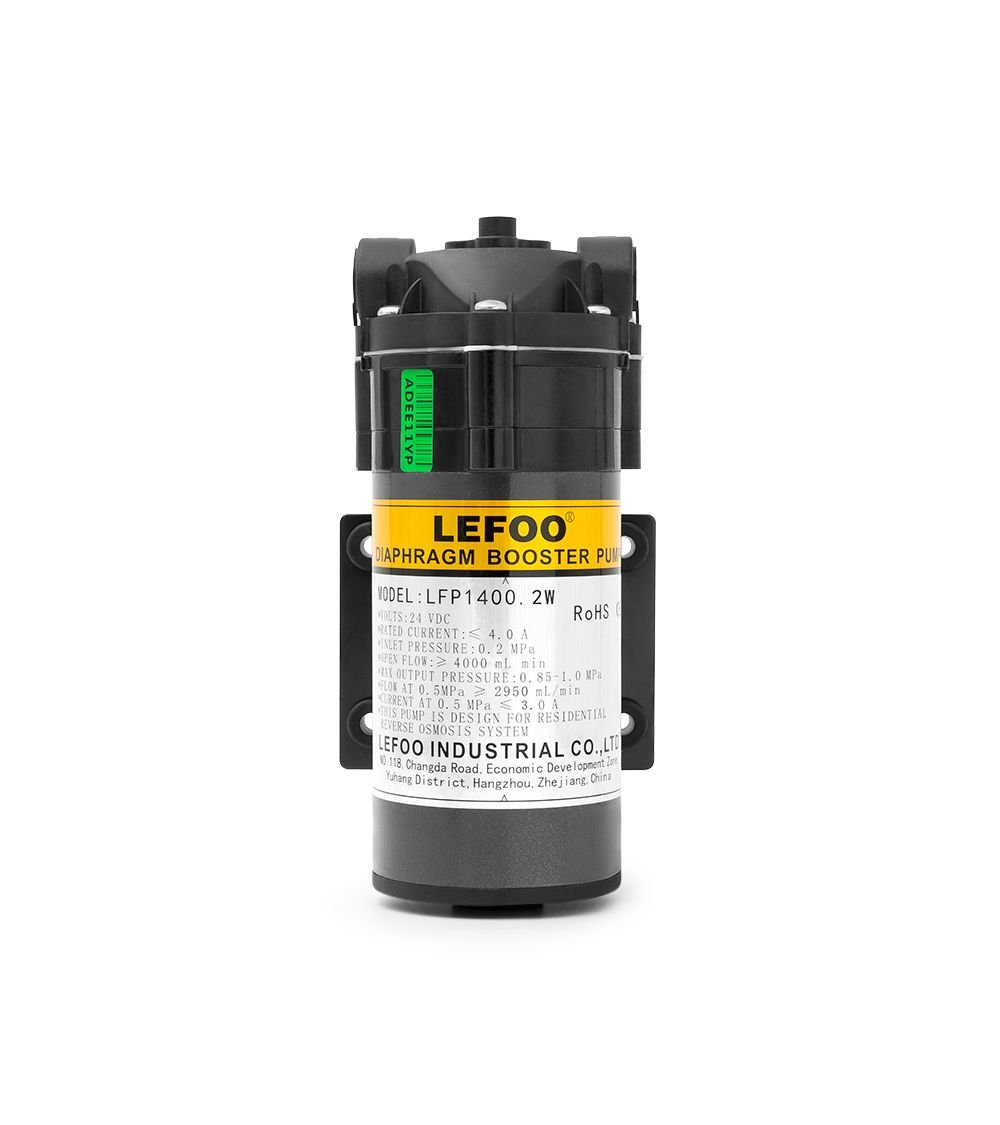 Membraninis siurblys - LEFOO LFP0100W 12V - 100 / 150 GPD sistemoms, KAINA: 65, KODAS: LFP0100W-GP | 001