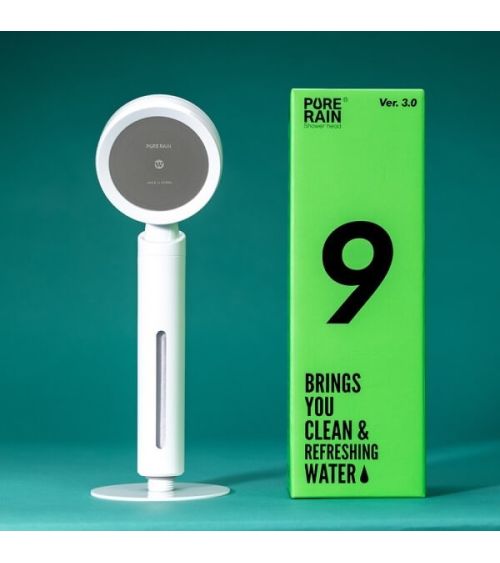 dušo galvutė PURE RAIN 9 balta, KAINA: 69, KODAS: PR-9WH | 001