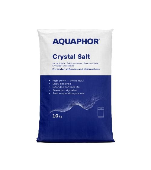 Aquaphor kristalinė druska minkštinimo filtrams, 10 kg, KAINA: 11.25, KODAS: AP-CRYSTAL-SALT-GP | 001