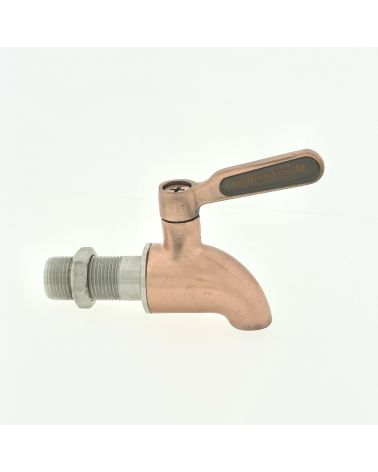 Zerowater nerūdijančio plieno čiaupas Vario apdaila, KAINA: 12.55, KODAS: ZBD-040-TAP-COPPER | 001