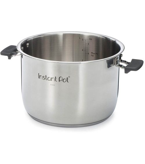 Instant Pot 8 litrų nerūdijančio plieno vidinis puodas su rankenėlėmis, KAINA: 65.88, KODAS: 212-0603-01 | 001