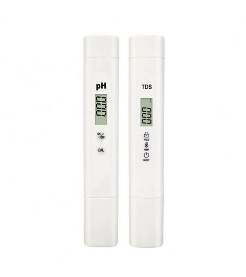 VANDENS KOKYBĖS MATUOKLIŲ RINKINYS (2-IN-1), KAINA: 19, KODAS: TDS-PH-RINKINYS-GP | 001