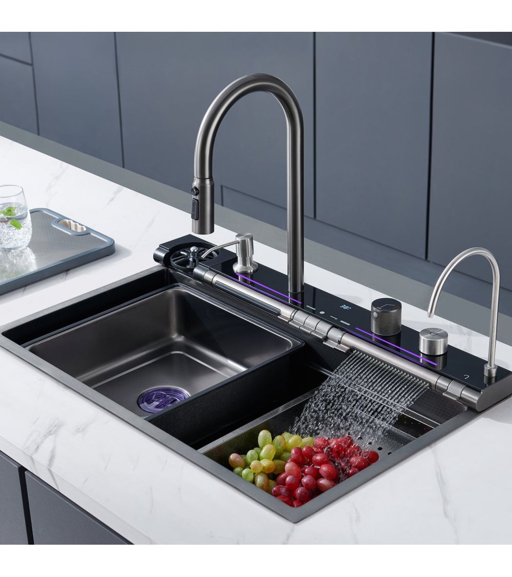 Daugiafunkcė virtuvinė plautuvė BLIOTE EXCLUSIVE, KAINA: 0, KODAS: BLIOTE-EXCLUSIVE-GP | 001