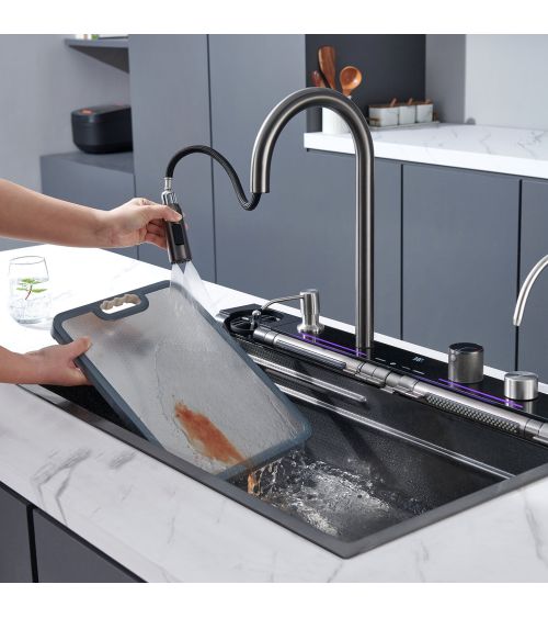 Daugiafunkcė virtuvinė plautuvė BLIOTE EXCLUSIVE, KAINA: 0, KODAS: BLIOTE-EXCLUSIVE-GP | 001