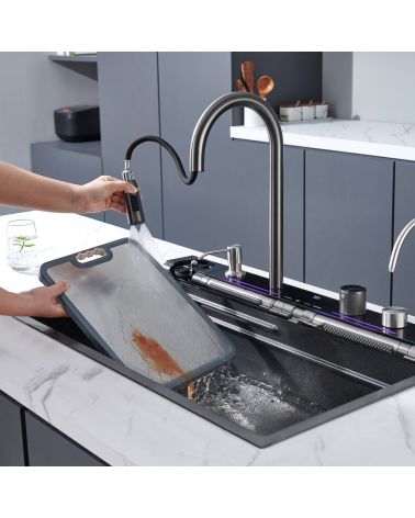 Daugiafunkcė virtuvinė plautuvė BLIOTE EXCLUSIVE, KAINA: 0, KODAS: BLIOTE-EXCLUSIVE-GP | 004