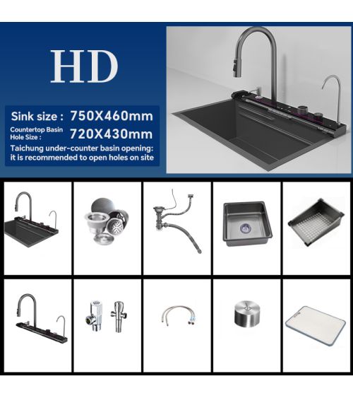 Daugiafunkcė virtuvinė plautuvė BLIOTE EXCLUSIVE, KAINA: 0, KODAS: BLIOTE-EXCLUSIVE-GP | 001