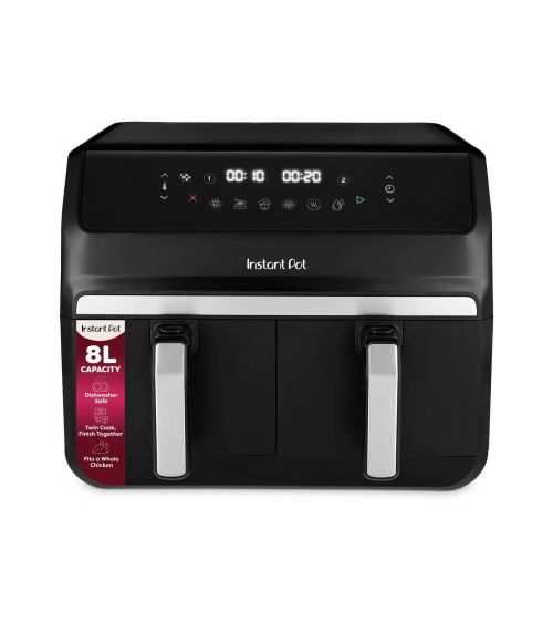 Instant Pot Vortex Dual 8L 8-in-1 oro gruzdintuvė su dviem stalčiais, KAINA: 0, KODAS: 140-3150-01-EU-GP | 001