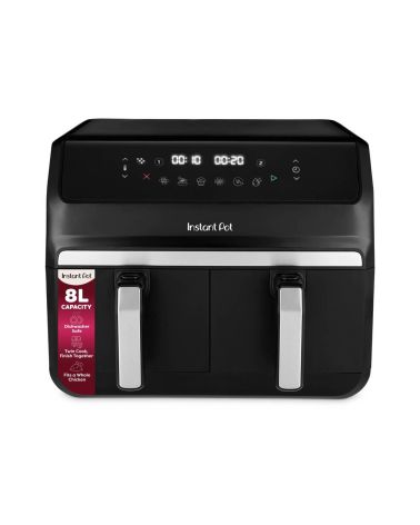 Instant Pot Vortex Dual 8L 8-in-1 oro gruzdintuvė su dviem stalčiais, KAINA: 0, KODAS: 140-3150-01-EU-GP | 001