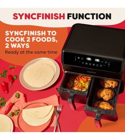 Instant Pot Vortex Dual 8L 8-in-1 oro gruzdintuvė su dviem stalčiais, KAINA: 0, KODAS: 140-3150-01-EU-GP | 001