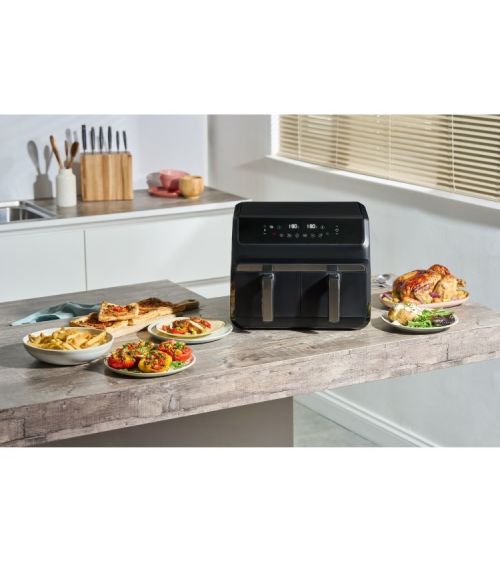 Instant Pot Vortex Dual 8L 8-in-1 oro gruzdintuvė su dviem stalčiais, KAINA: 0, KODAS: 140-3150-01-EU-GP | 001